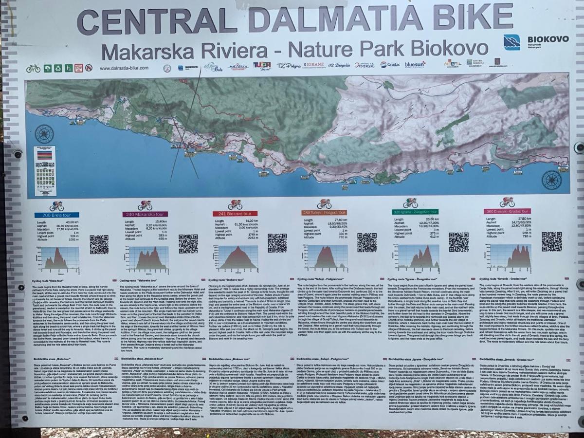 Apartman Senka Podgora Zewnętrze zdjęcie